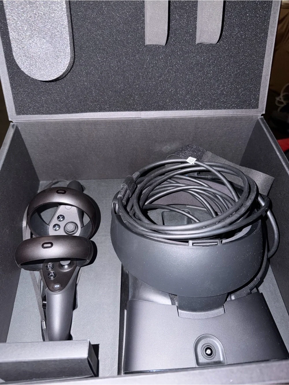 Oculus rift headset